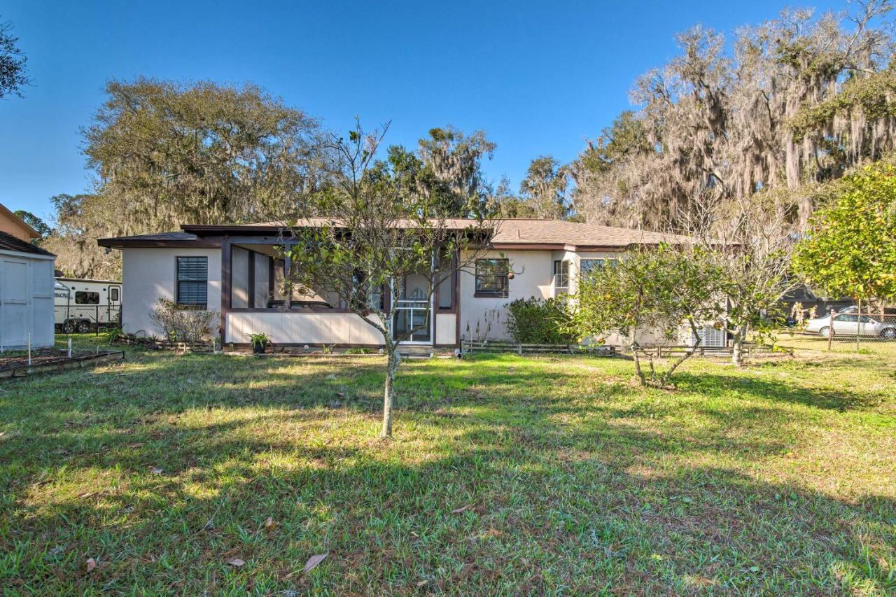 Lake Rousseau Vacation Rental With Private Dock Dunnellon Exterior photo